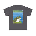 Frog Pond Graphic Tee — Cute Vintage-Style Frog Illustration T-Shirt