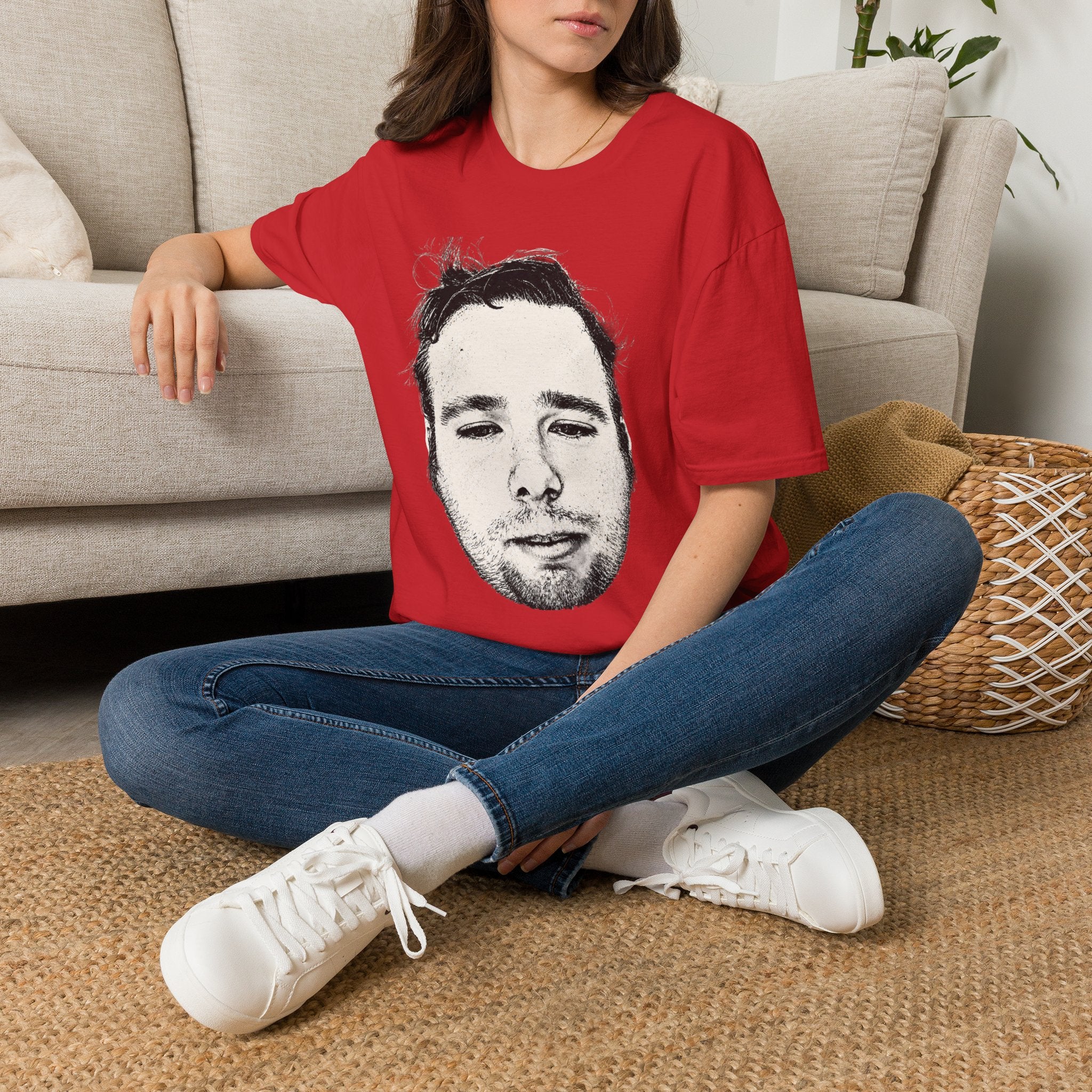 LISH jery T-Shirt — Minimal Portrait Tee