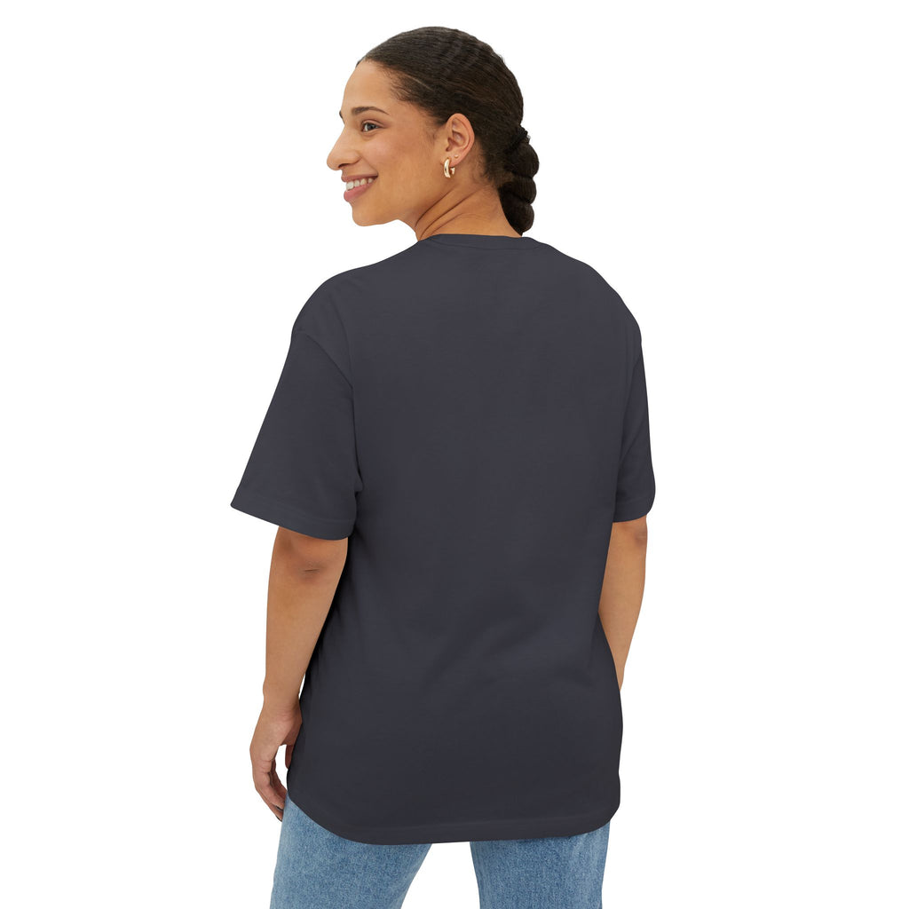 Mess with the Bull Get the HORNS oversized boxy T-Shirt — Funny Bull Graphic Tee