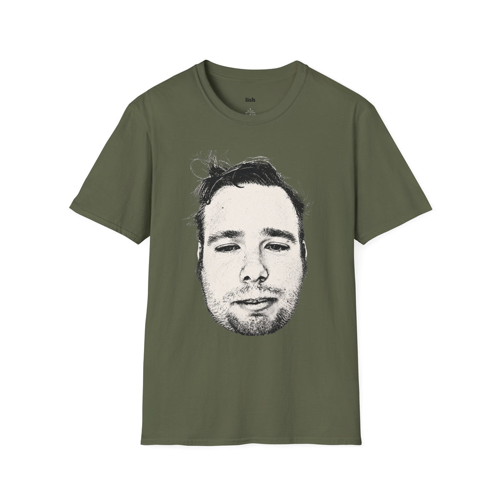 LISH jery T-Shirt — Minimal Portrait Tee