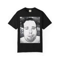 LISH jery Portrait T-Shirt — Black & White Selfie Print