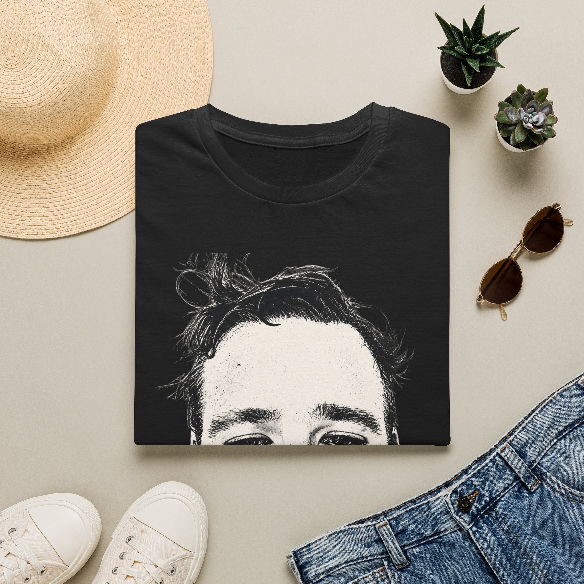 LISH jery T-Shirt — Minimal Portrait Tee