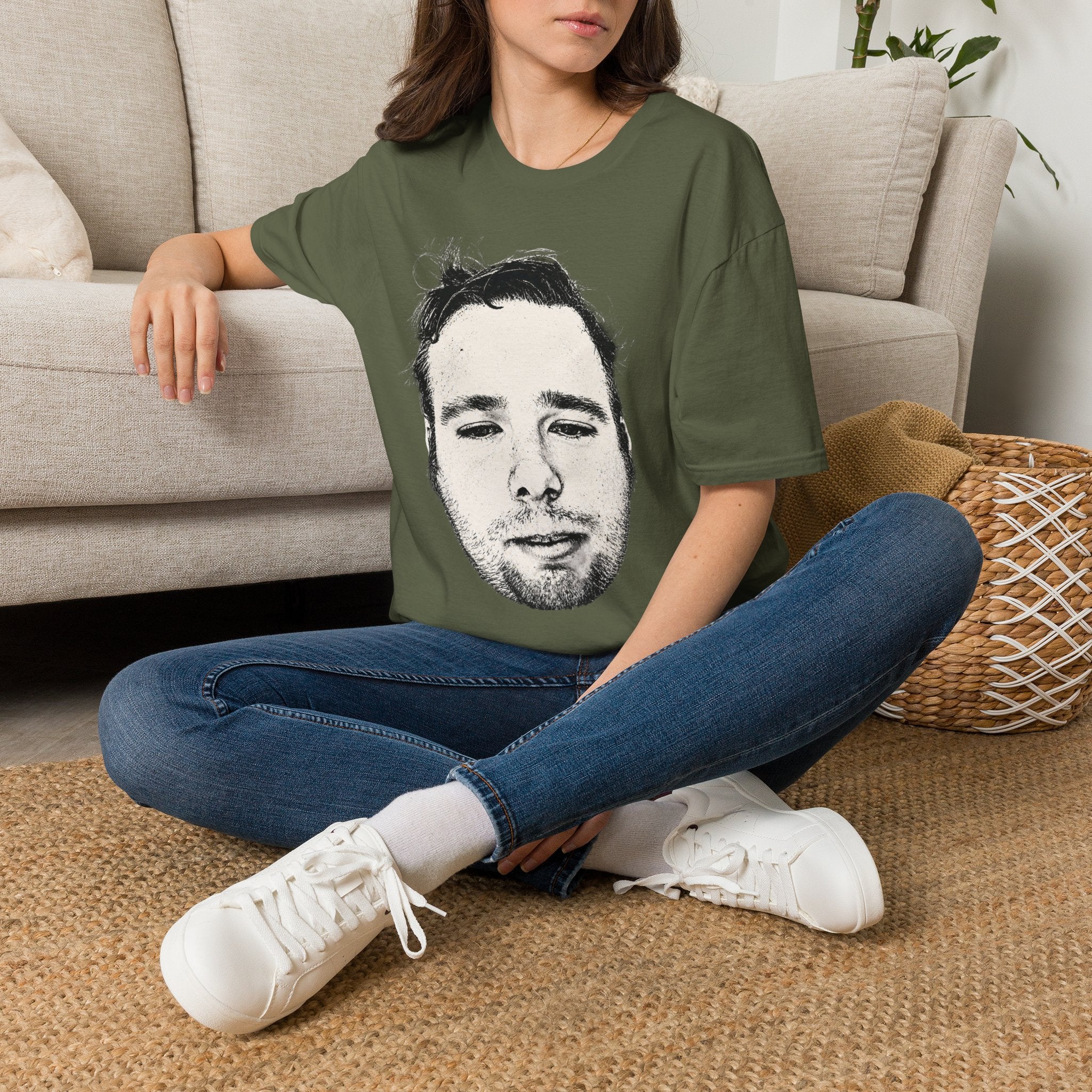LISH jery T-Shirt — Minimal Portrait Tee